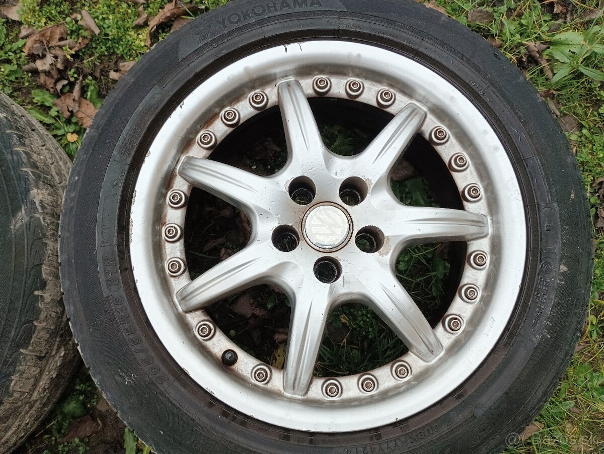 Hliníkové disky 5x100 r16 - 2