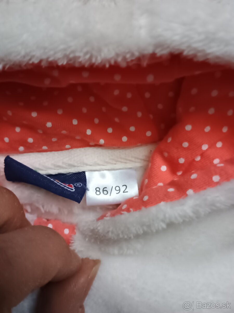 Detska flisova mikina, velkost 86/92 - 2