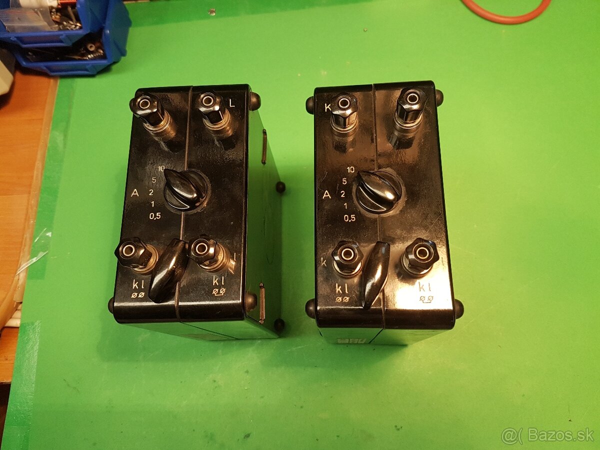 Prúdový transformátor 0,5-10/5A 5VA - 2