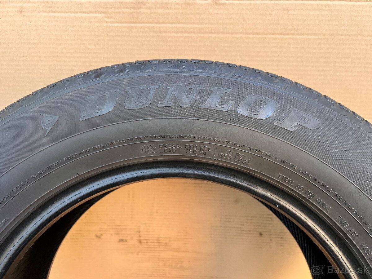Letné pneumatiky 215/65 R16 Dunlop sada - 2