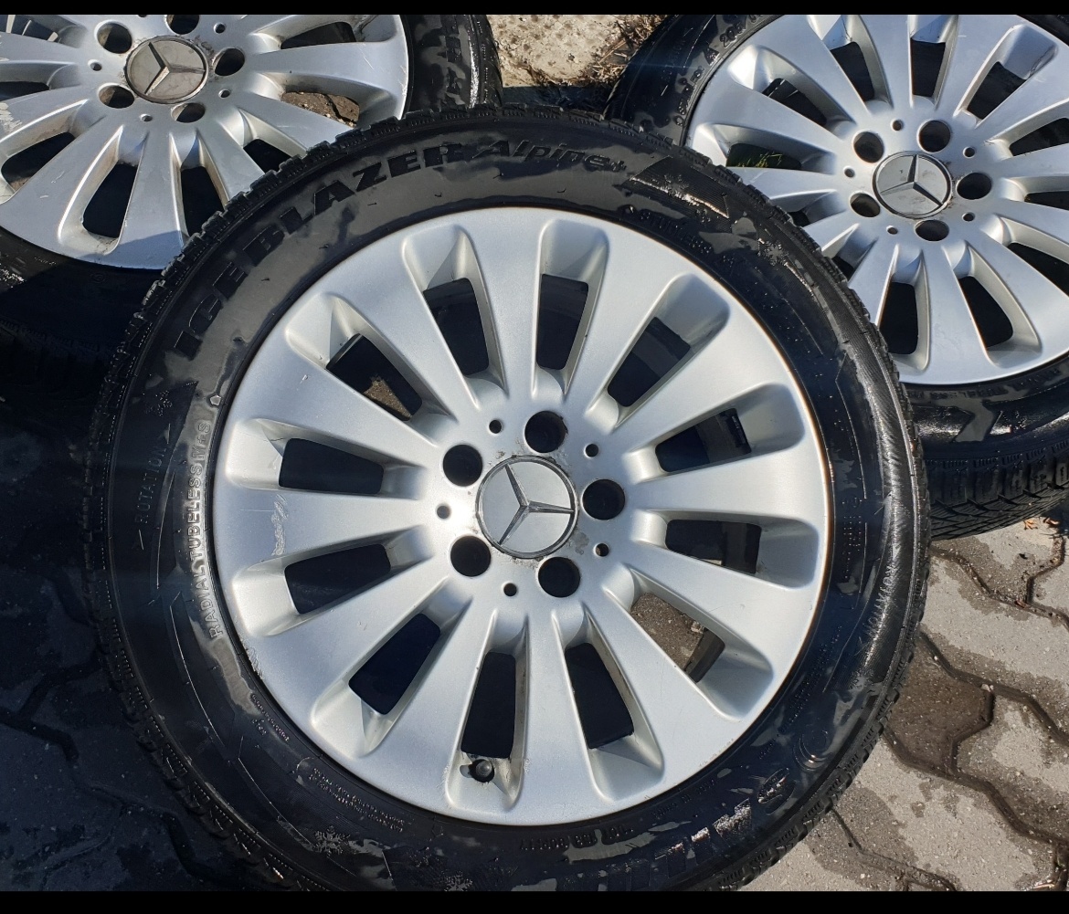 Sada kolies MERCEDES 5X112 R16 - 2