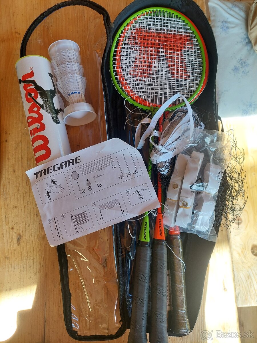 Badminton set 4 rakety - 2