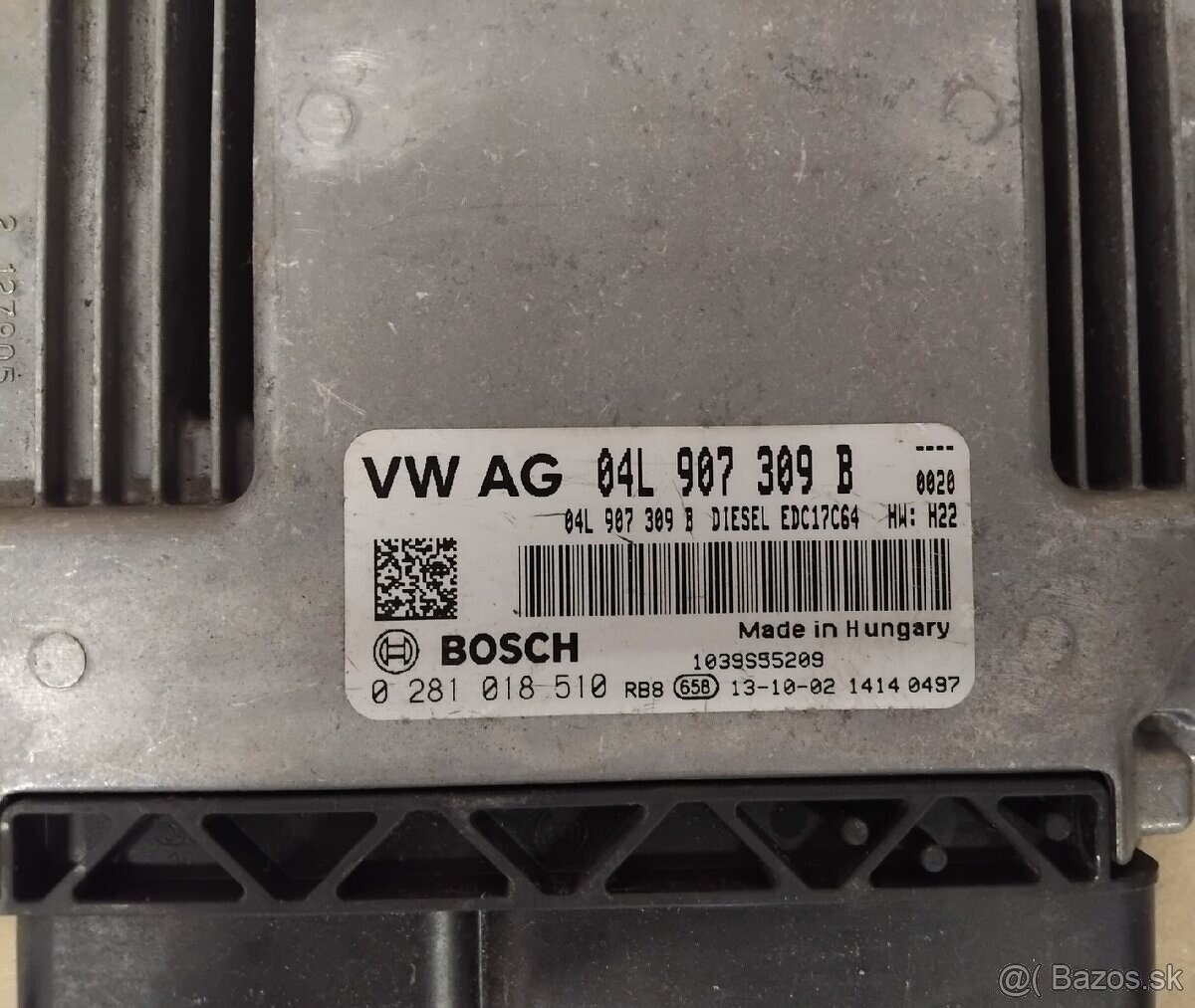 RJ motora 04L907309B STAGE1 - 2