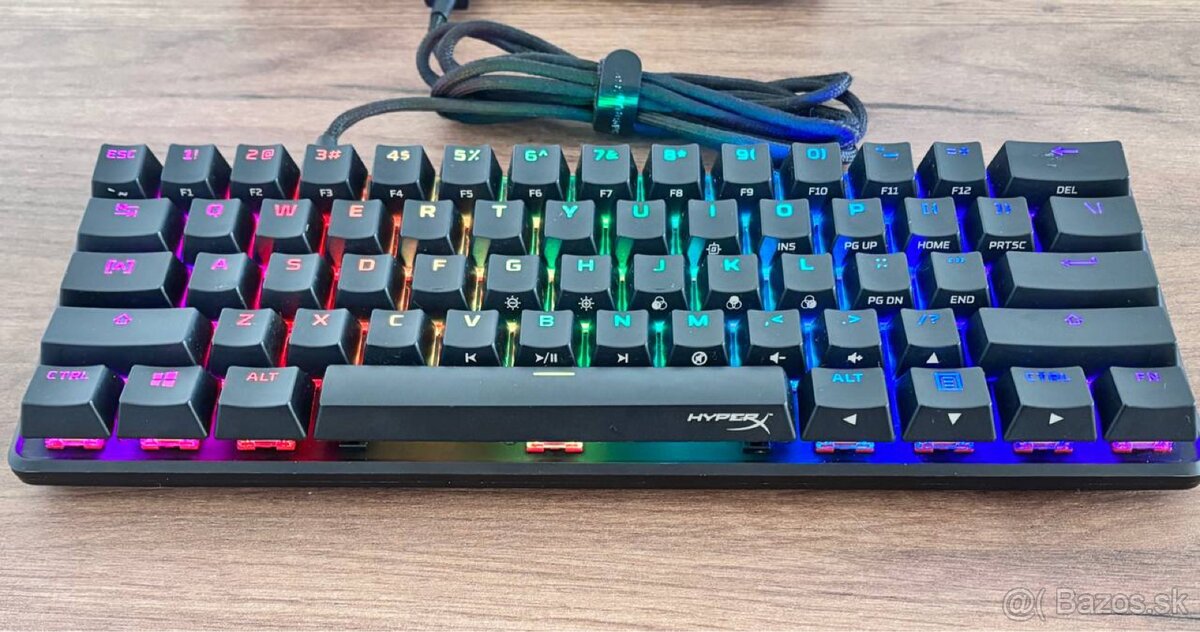 Mechanická klávesnica HyperX Alloy Origins 60 Red - 2
