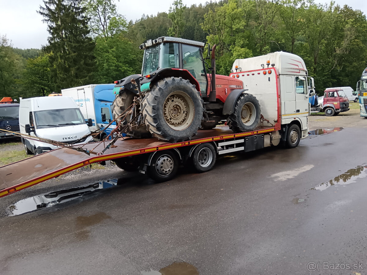 DAF XF 105.460 PŘEPRAVNÍK STROJŮ A VOZIDEL -14 T