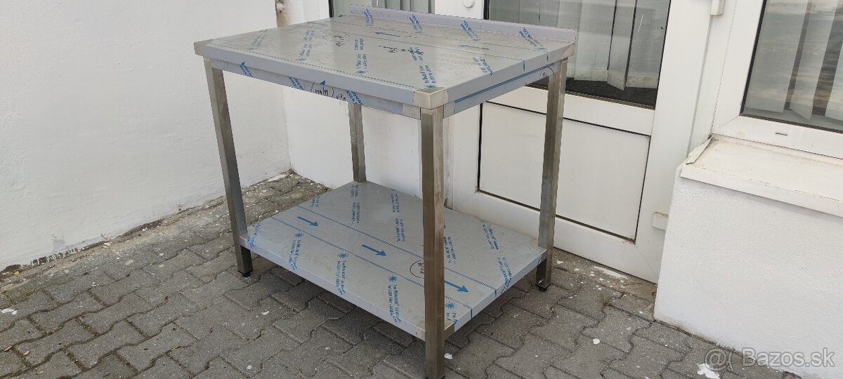 Nerezové pracovné gastro stoly, kuchynský stôl - 2