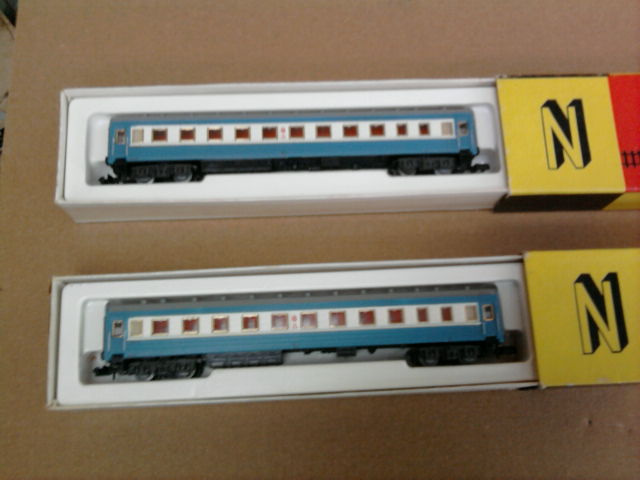 Staré Retro VLÁČIKY-N / "PIKO-N" (1:160mm) - 2