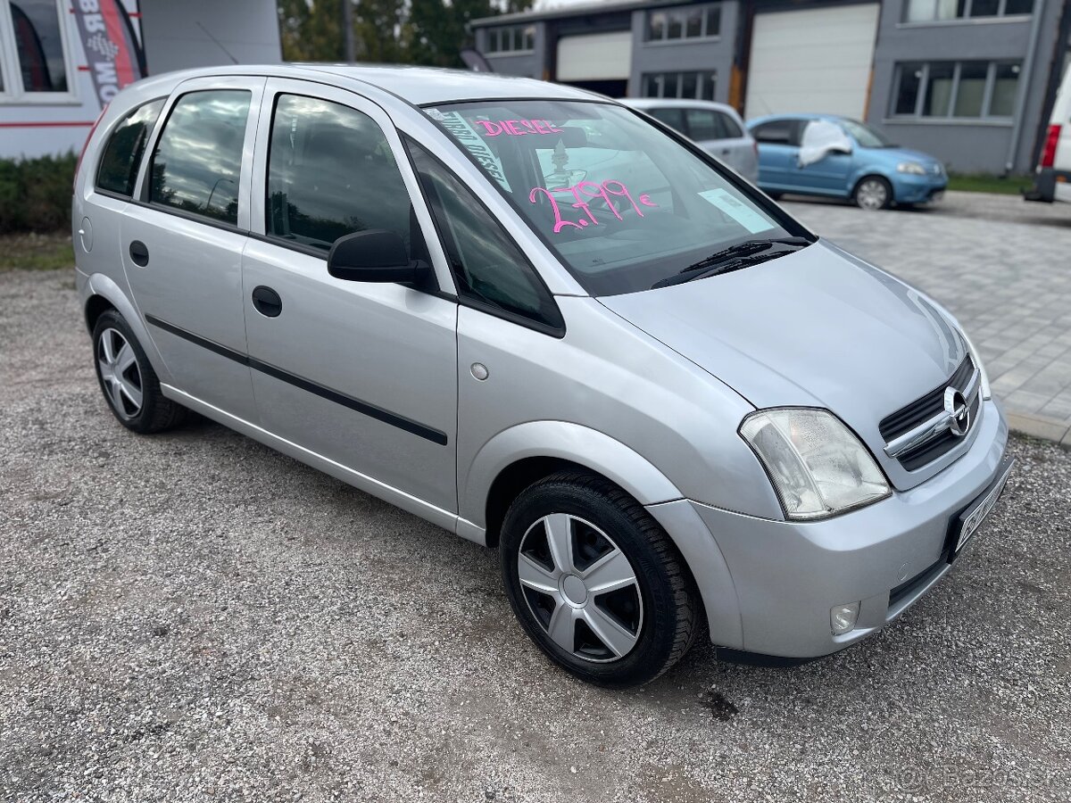 Opel Meriva 1,3 cdti Najazdených originál len 70.000km - 2