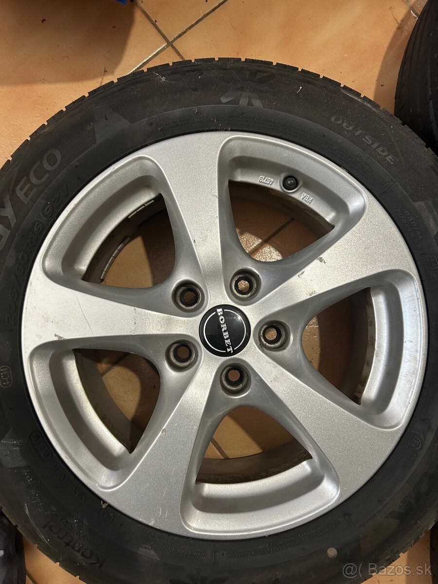Elektrony / disky Borbet 205/60 r16 6x114.3 - 2