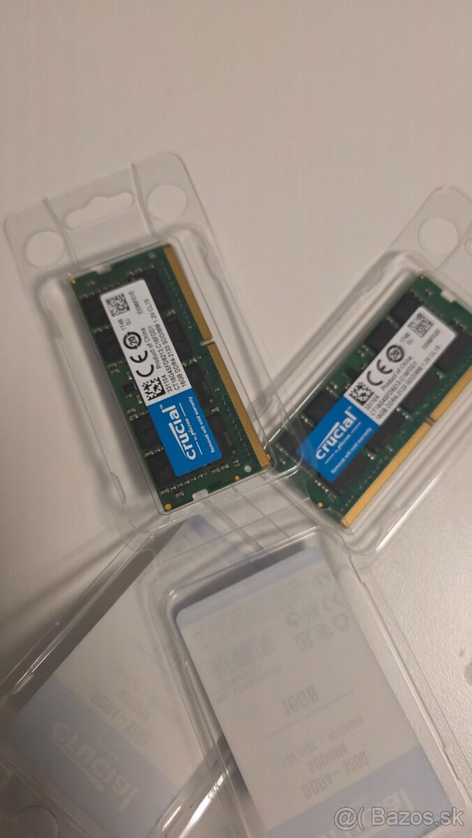 Crucial SO-DIMM 32 GB KIT DDR4 3 200 MHz CL22 (pre notebook) - 2
