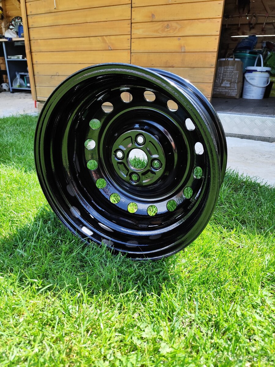Predám 4ks oceľové disky 5,5Jx15 - 2