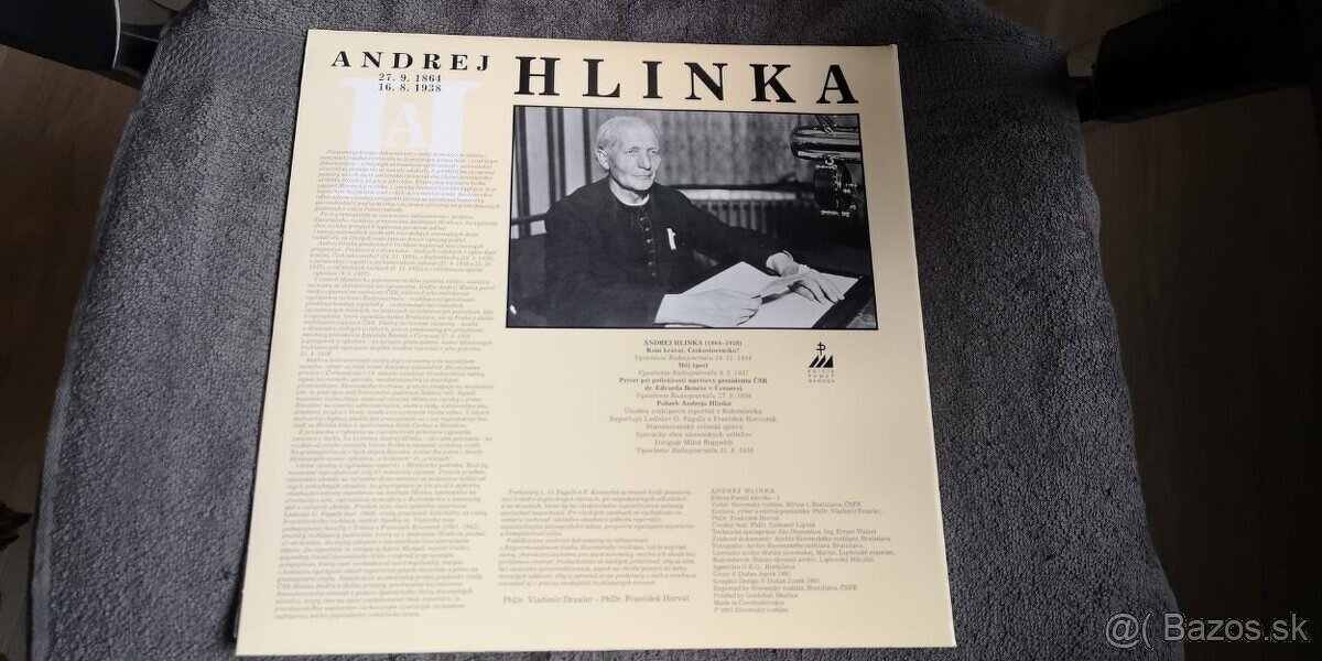 Andrej Hlinka LP platna - 2