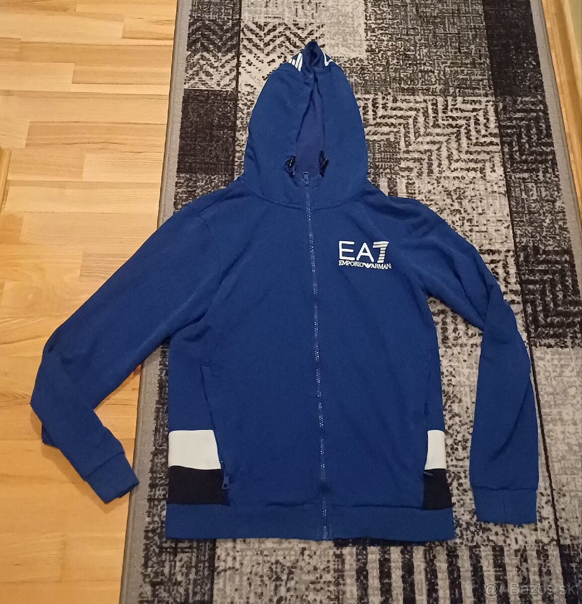 Emporio Armani modrá zips - 2