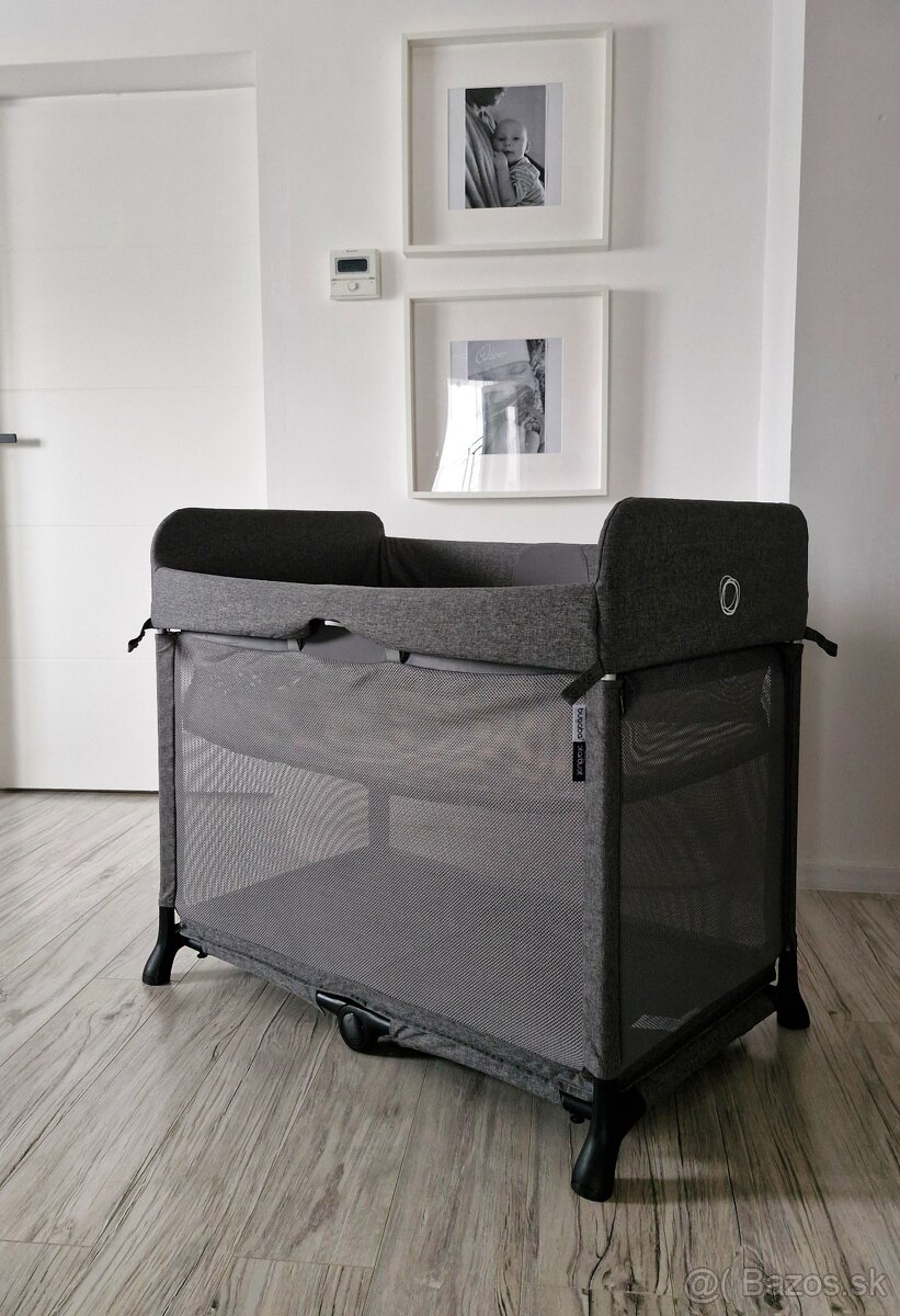 Bugaboo Stardust grey melange postieľka - 2