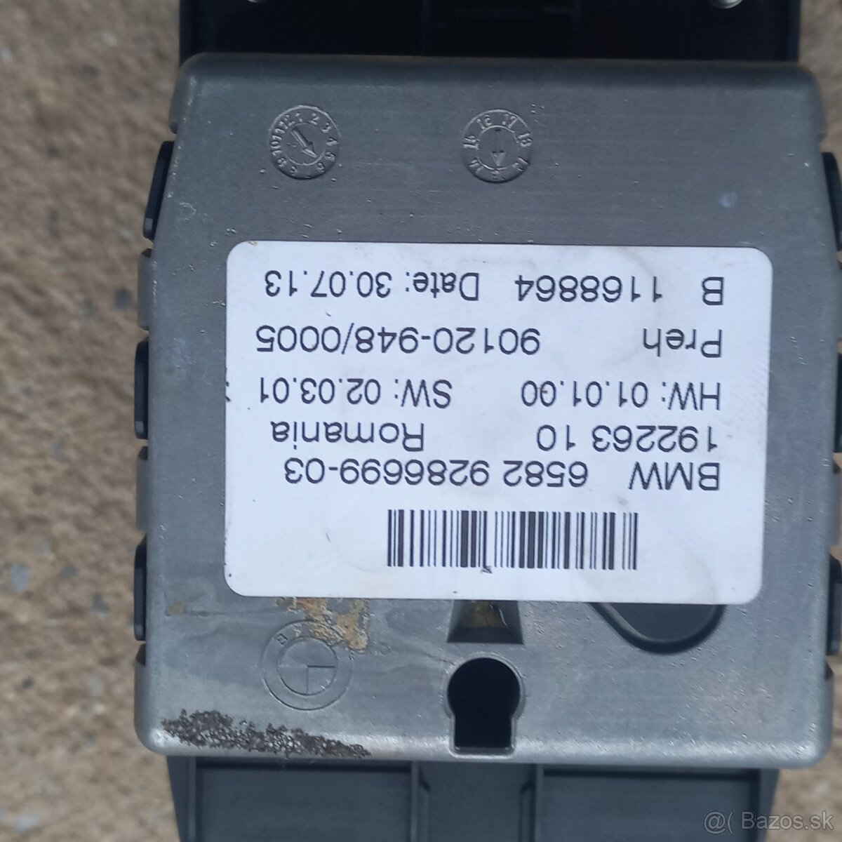 predam ovladanie I-DRIVE - 2