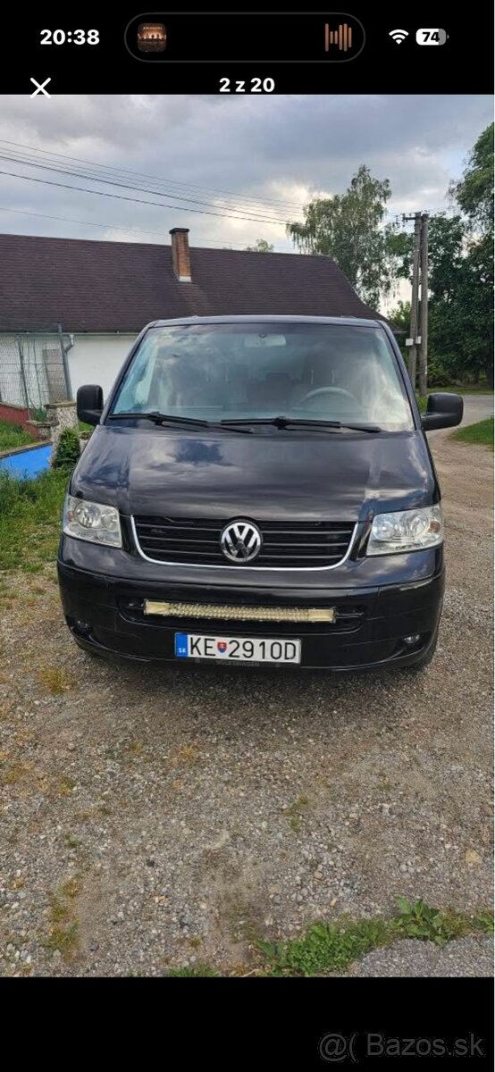 Ww multivan T5 - 7 miestne - 2