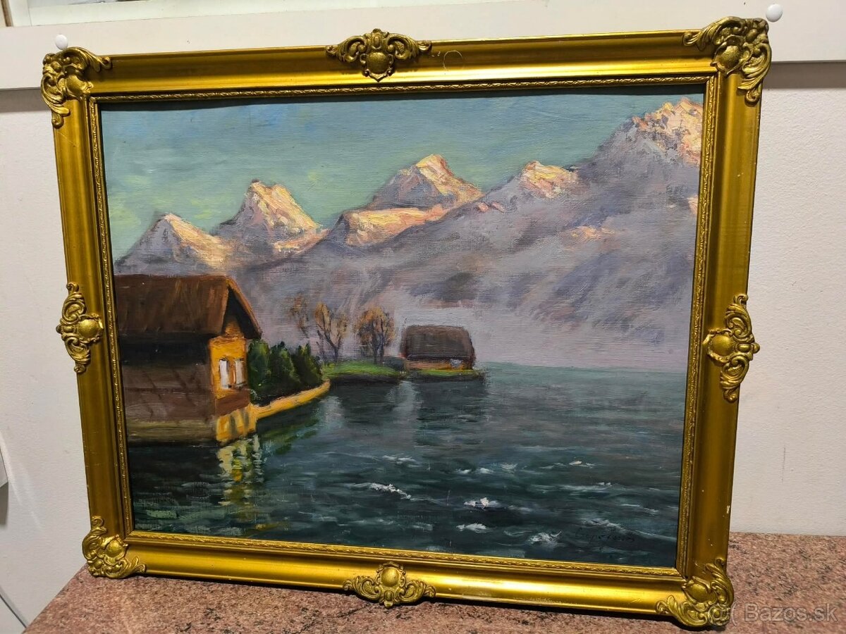 Jenő Csapó - olejomaľba - 2