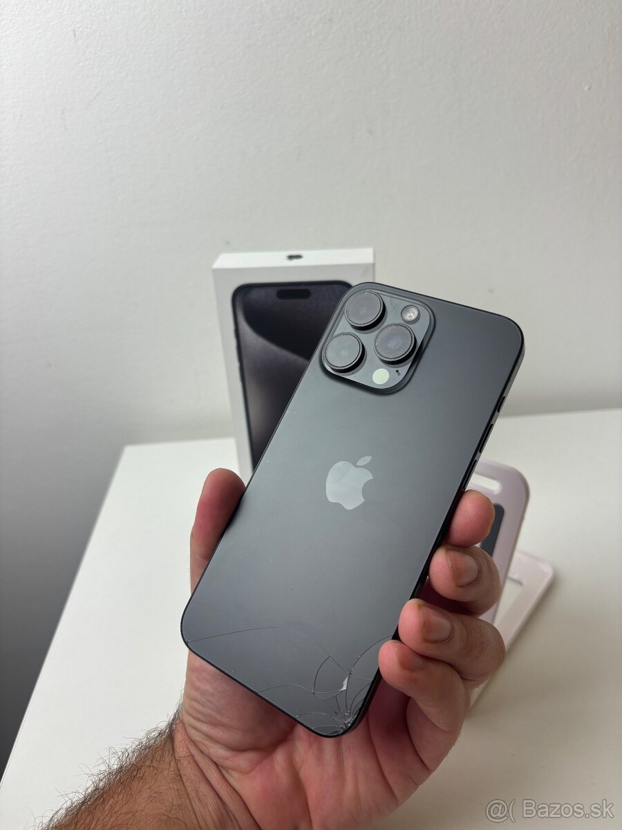 Predam vymenim Iphone 15 Pro Max 256GB Space Gray - 2