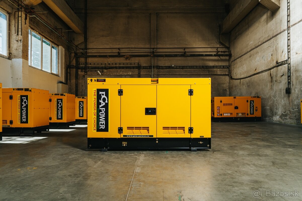 Naftová elektrocentrála PCA POWER 35 kVA s ATS. - 2