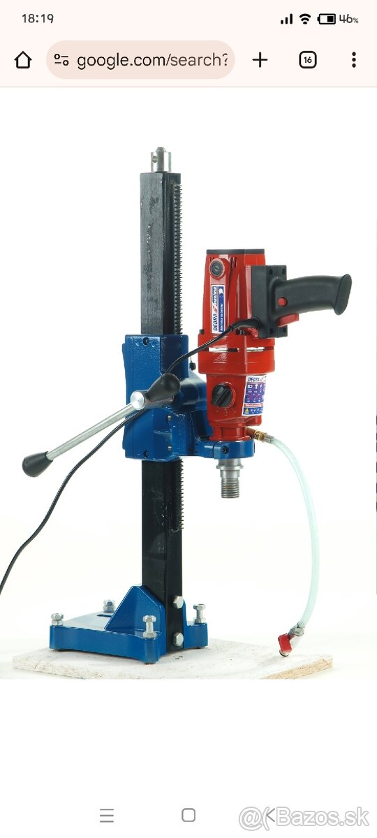 Diamantová vŕtačka na mokré a suché vŕtanie - 2