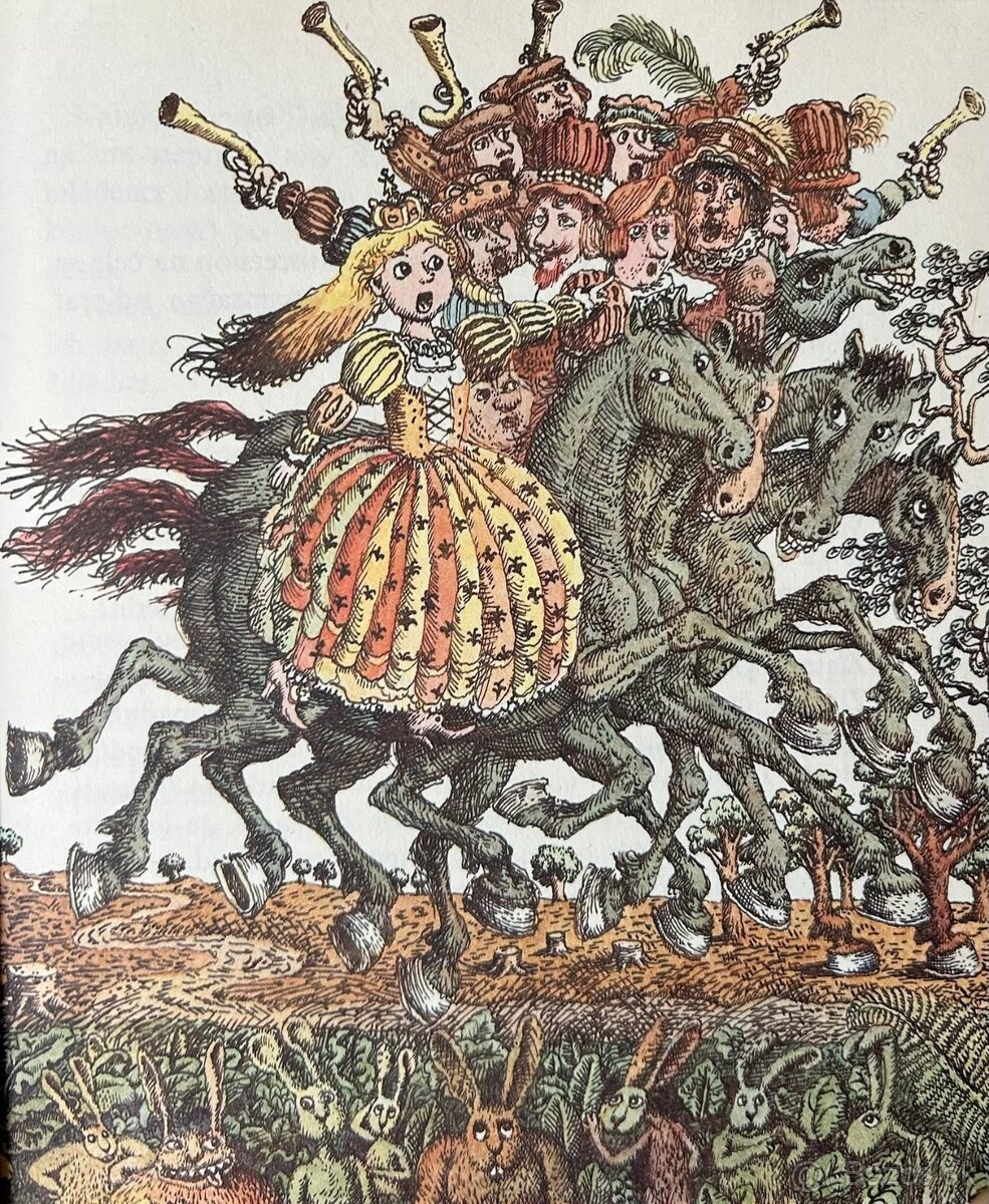 NÁDHERNÉ KNIHY ILUSTROVANÉ PETROM KĽÚČIKOM - 2