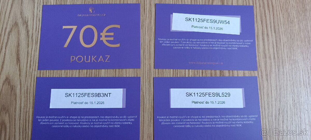 Dajana Rodriguez poukaz - 2