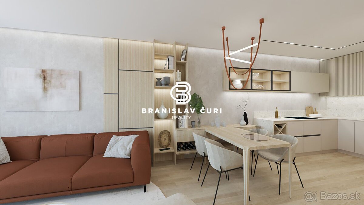 3 izb.byt v novostavbe, terasa, balkón, tęp. čerpadlo, klíma - 2