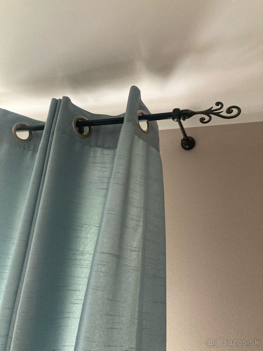 Kovová garniž so zatemňovacím závesom - 2