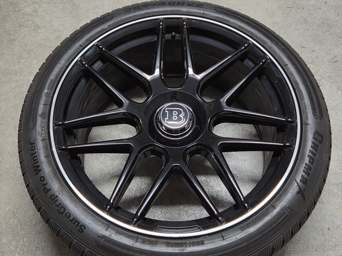 22" Mercedes G, zimné pneu - 2