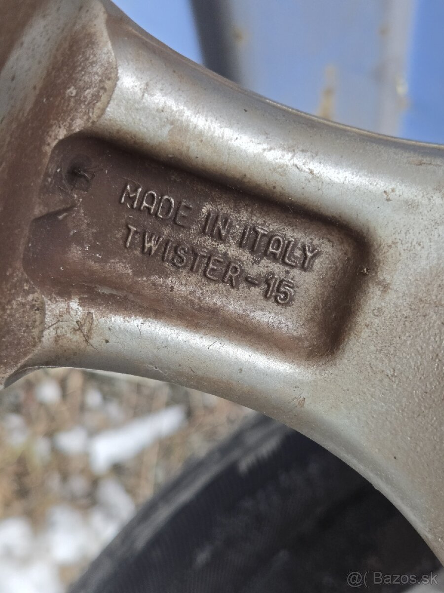 4x hliníkové disky 5x112 R15 - 2