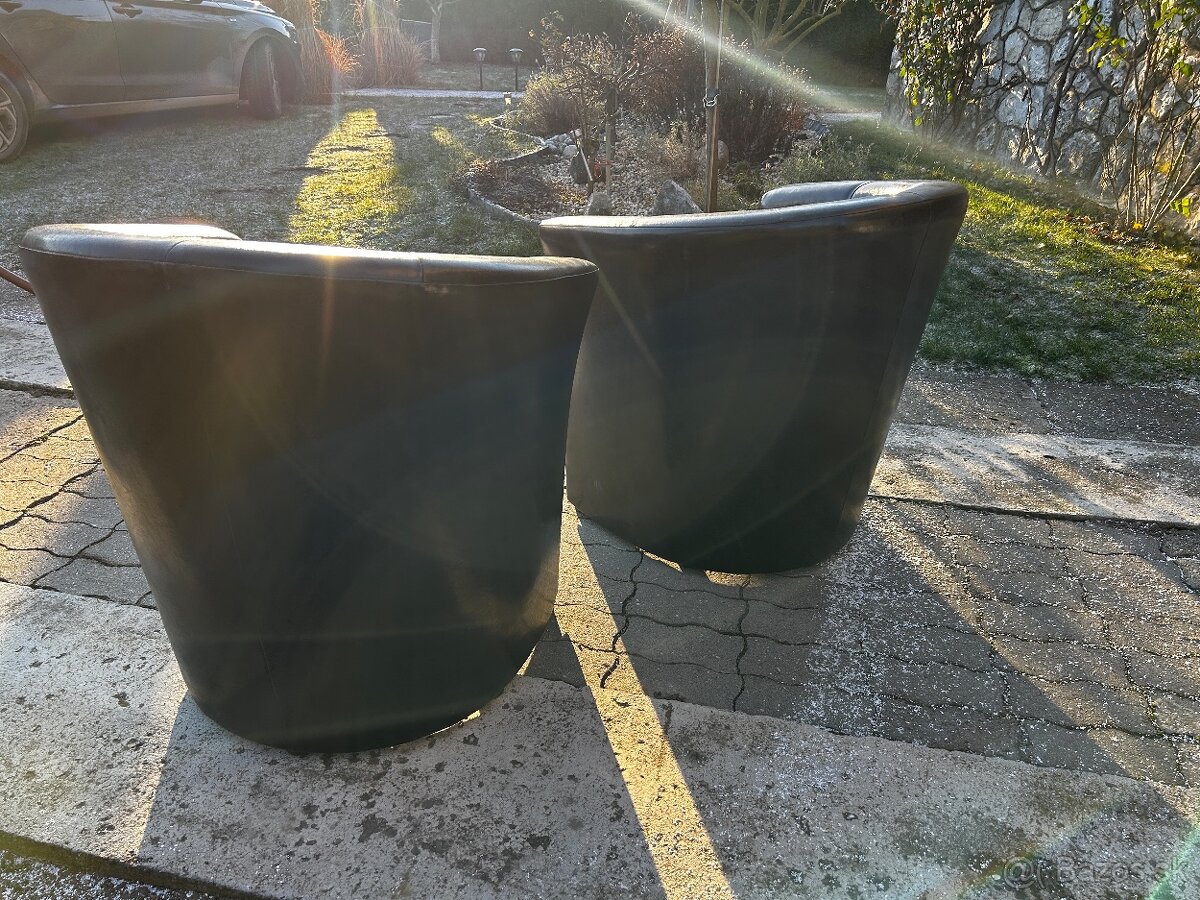 Klubove kreslo, musla - 2