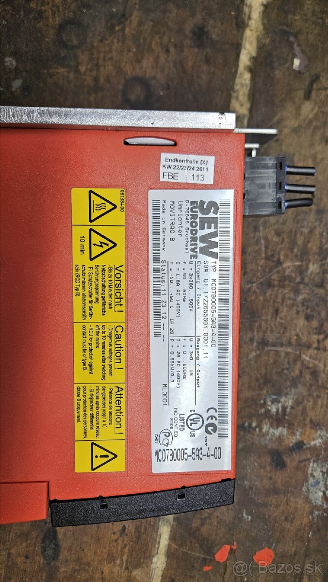 Frekvečne meniče SEW - 2