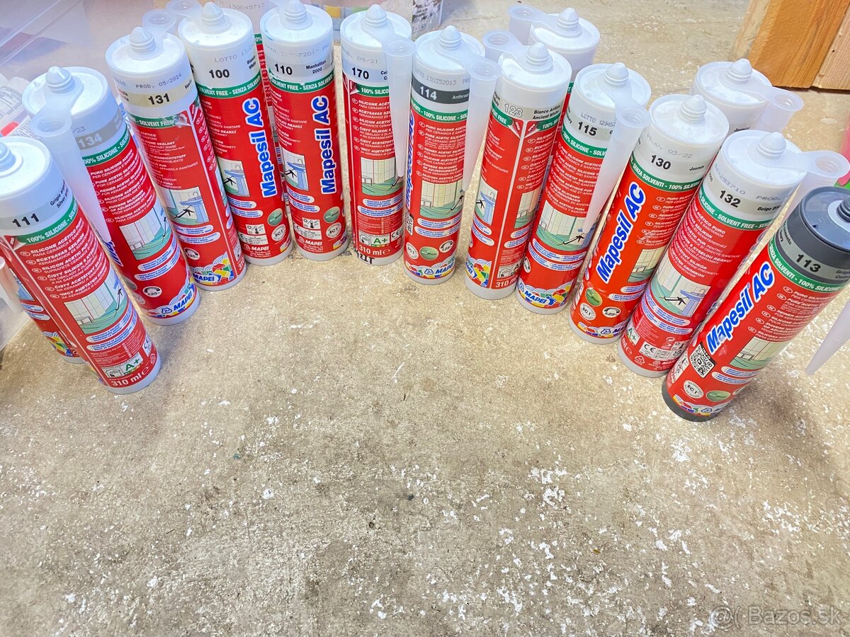 Predám silikon Mapesil AC - 2