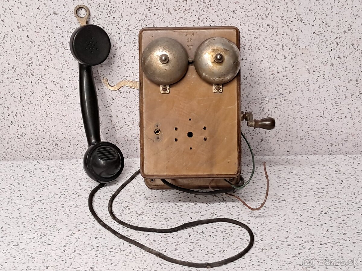 Starožitný telefón - model 22 - 2