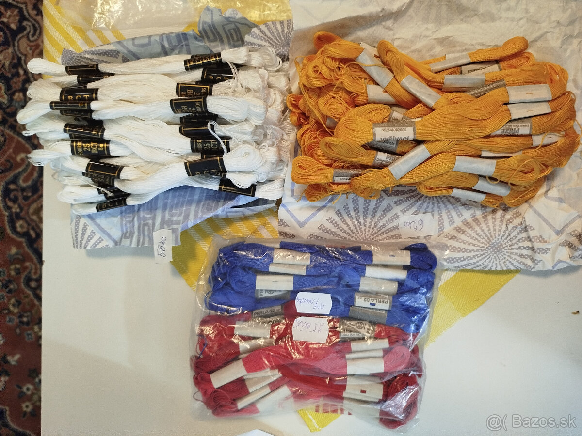 Bavlnky na vyšívanie 2 - 2