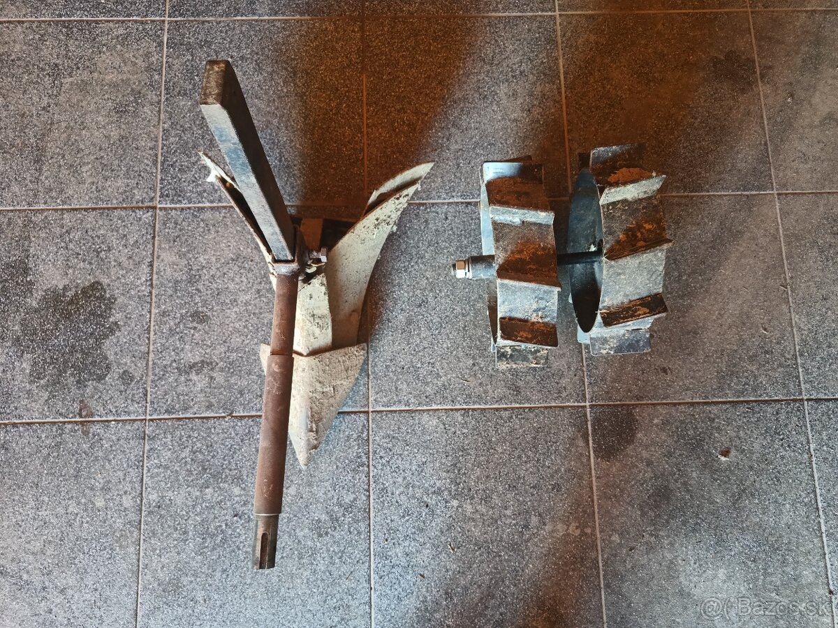 Železné kolesá a riadkovač - 2