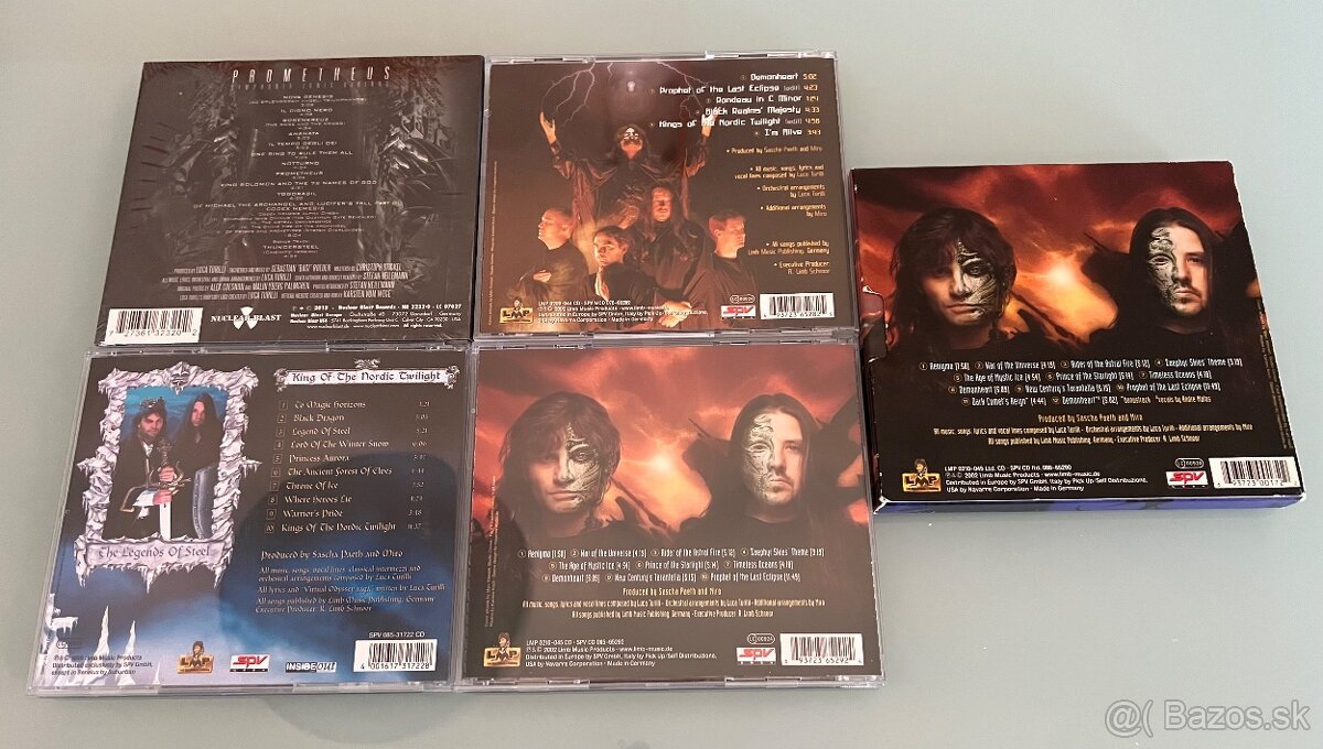Luca Turilli 4xCD - 2