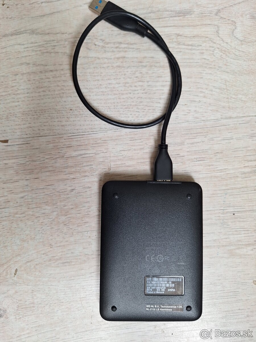 Externý HDD WD Elements 750GB USB 3.0 – 2.5" - 2