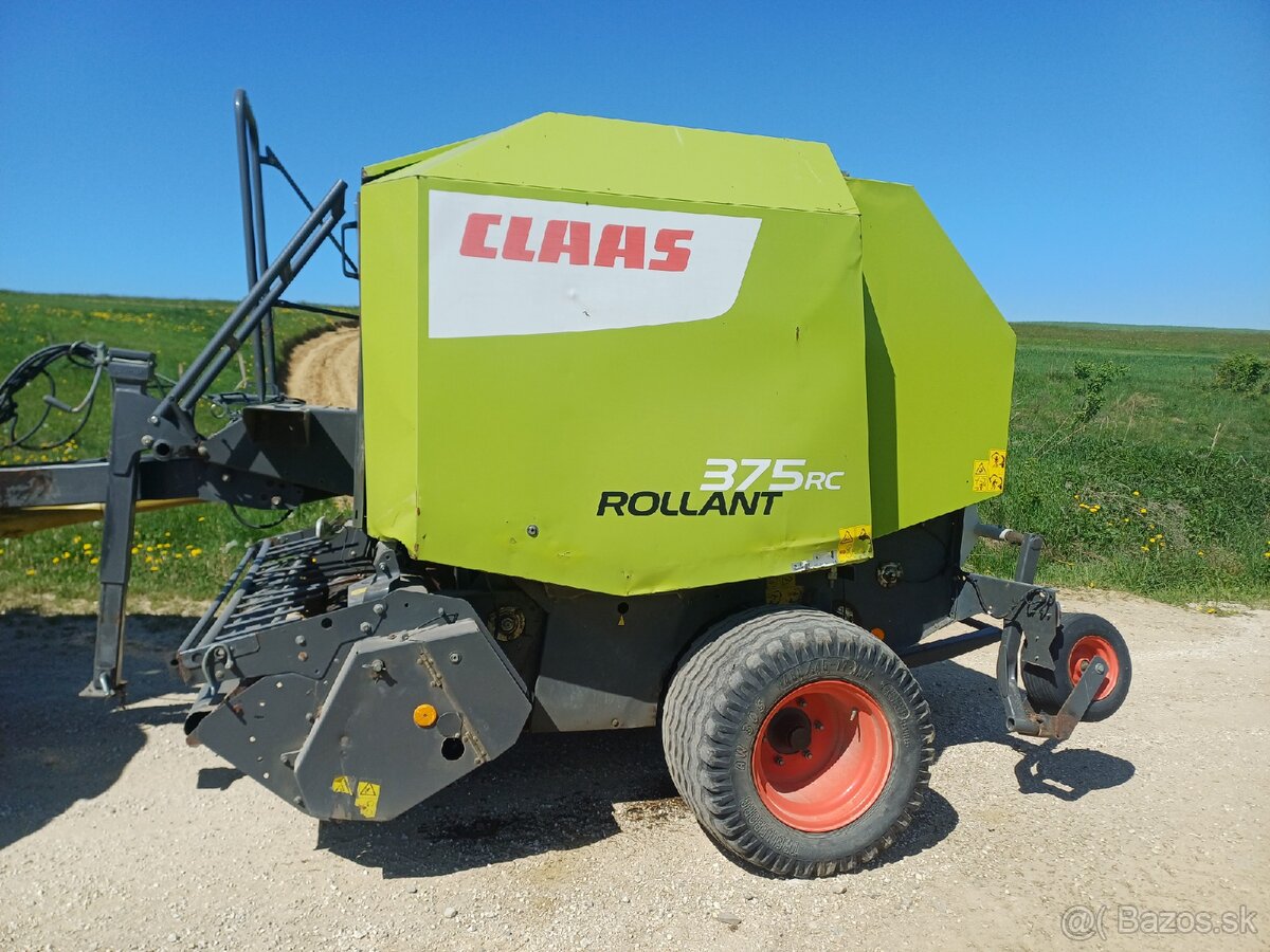 Balíkovač, lis na baliky, Claas Rollant 375 - 2