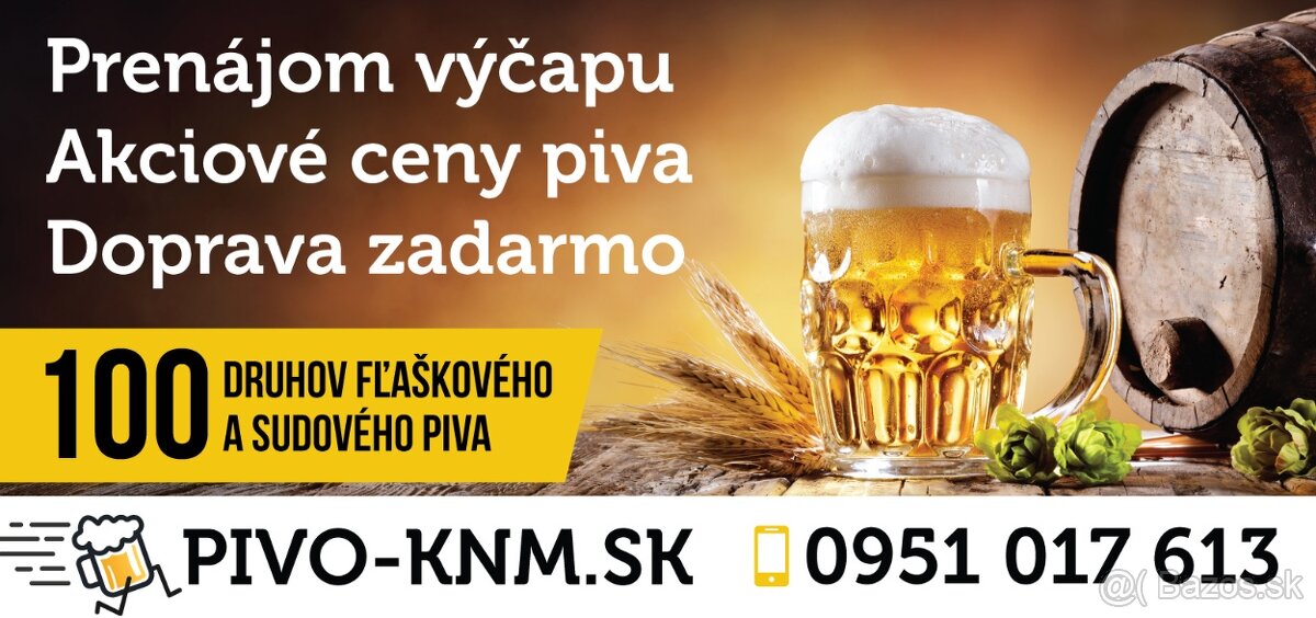 Výčapné zariadenie + pivo - 2