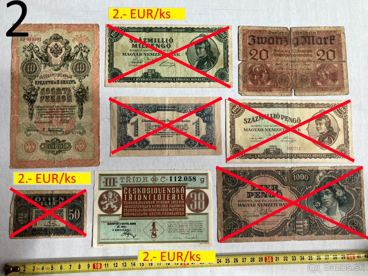 100 ročné bankovky - 2