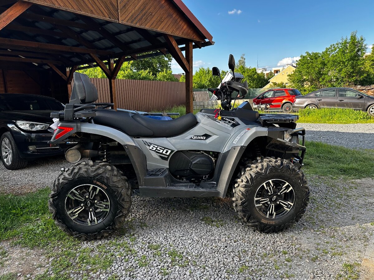 Prenájom štvorkolky Linhai 650 pro max