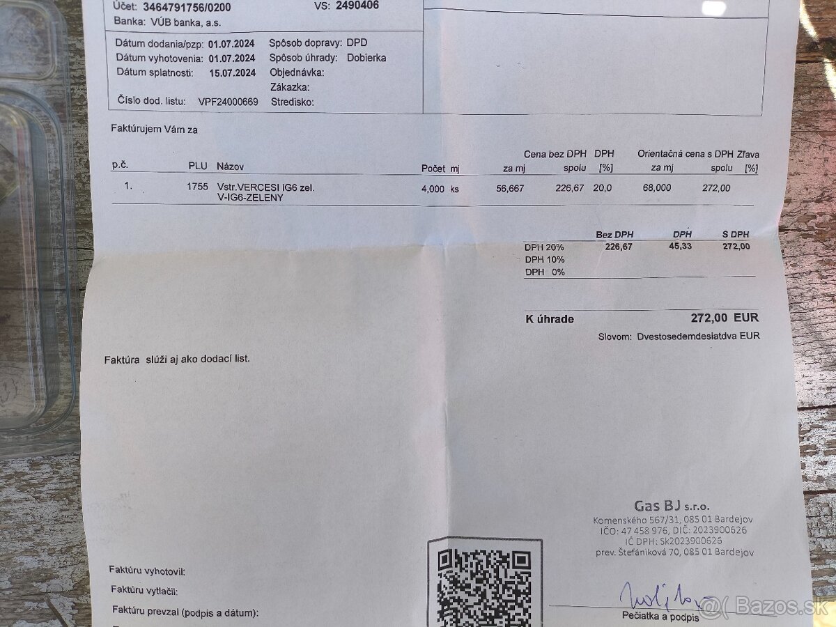 Predám zelené LPG vstreky - 2