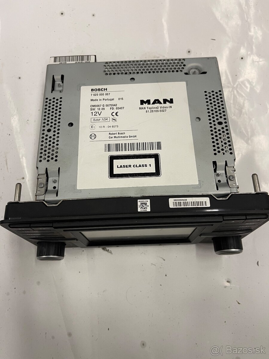 Prodám autoradio MAN TGS -TGX EURO 5,6 - 2