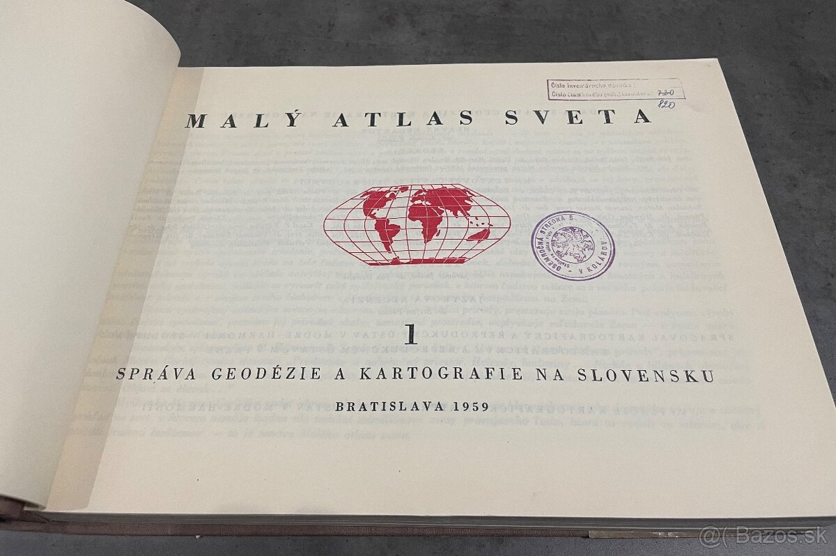 Atlasy, knihy - socializmus - 2