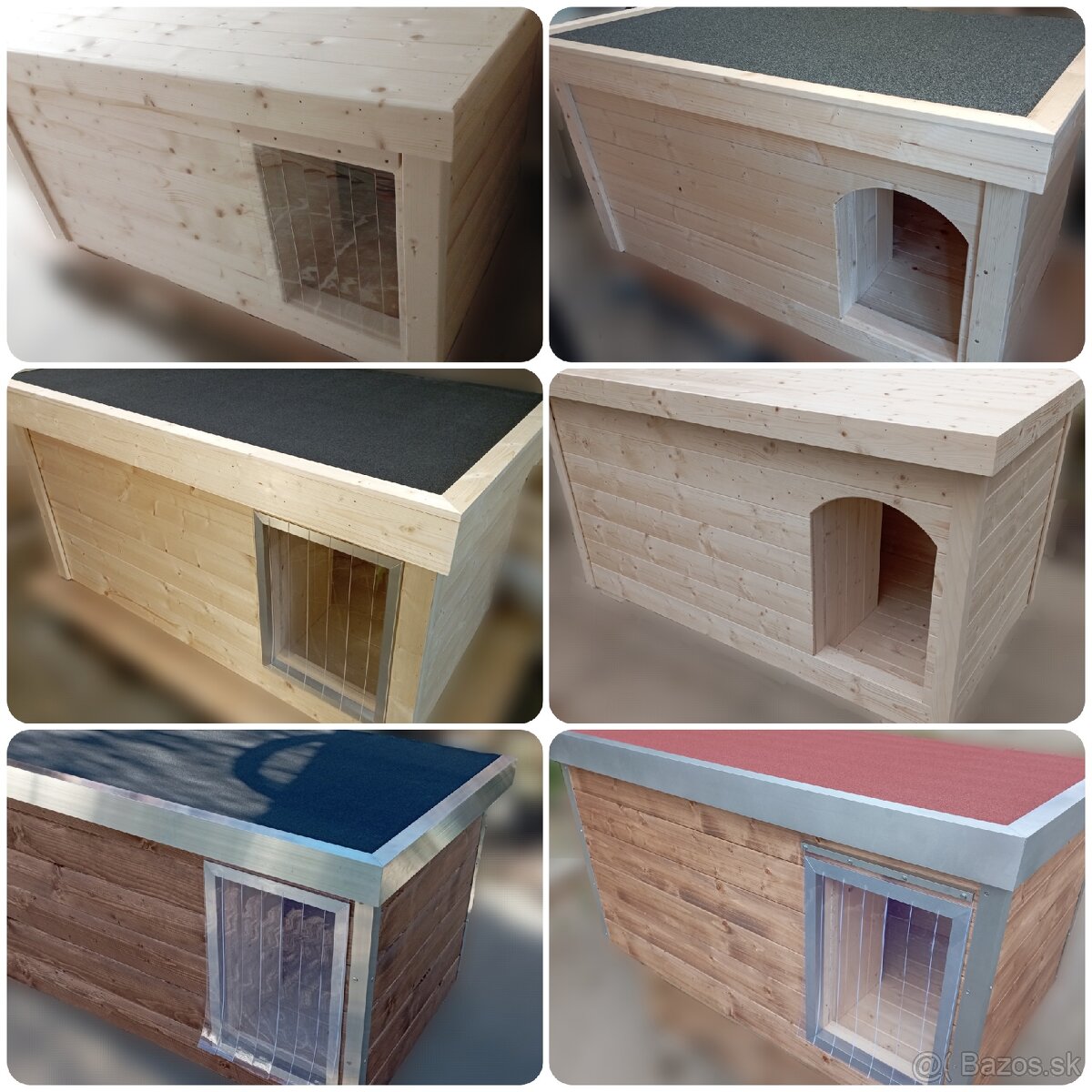 Búda pre psa zateplená 4cm - 2