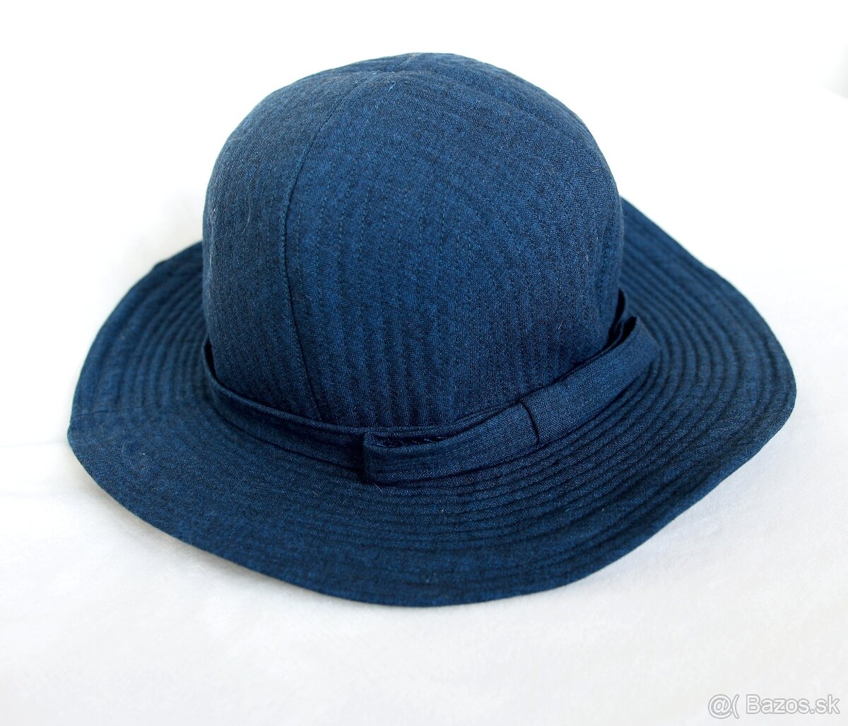 Modrý - skorej letný - klobúk - 2
