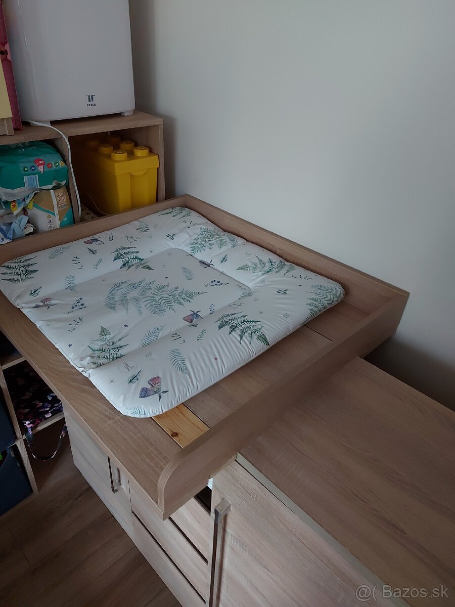 Prebaľovací pult na komodu - 2