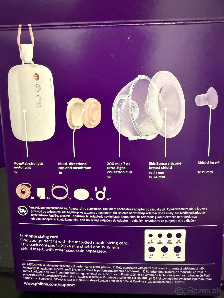 Philips AVENT elektrická odsávačka Hands Free Premium Plus - 2