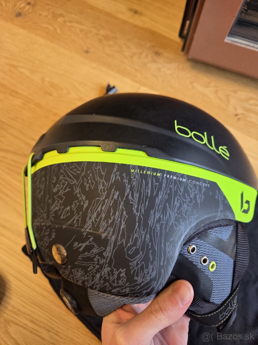 Bollé prilba + okuliare 61 - 63 cm - 2